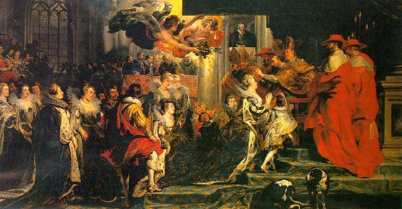 Peter Paul Rubens The Coronation of Marie de Medici